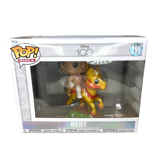 Funko Pop! Rides Disney 100 Mary Poppins Bert With Horse #299 Figure Collectible - Picture 2 of 7